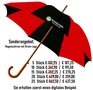 Angebot Regenschirm mit Logo