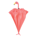 Regenschirm Flamingo mit Rüschen_