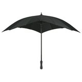 Herz Regenschirm Schwarz Bedrucken_