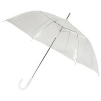 Transparenter Regenschirm Kreativer Vogelkäfig Langgriff-Regenschirm 8 Rippen Sonniger und regnerischer Regenschirm Frauen Mädchen Im Freienwerkzeuge Auge